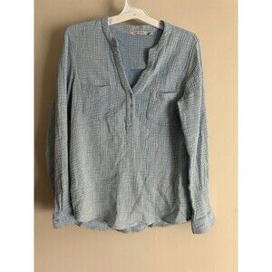 Soft Surroundings Women’s Gauzy Shirt Size M